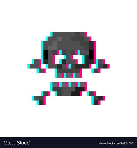 Dedsec Aesthetic, Pirate Pixel Art, Pixelated Illustration, Pixel Skeleton, Glitch Pixel Art, Scary Pixel Art, Skeleton Pixel Art, Gothic Pixel Art, Pixel Art Skull