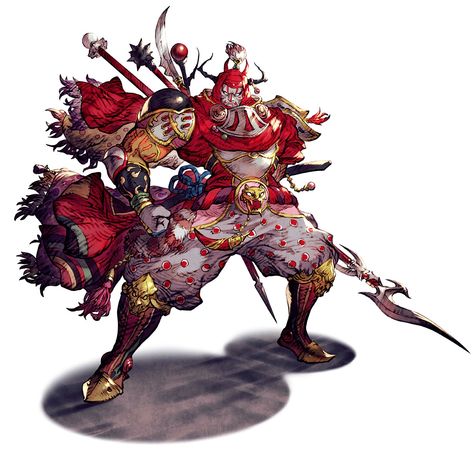 Gilgamesh (FFV) Art - War of the Visions: Final Fantasy Brave Exvius Art Gallery Ff Brave Exvius, Final Fantasy Brave Exvius, Brave Exvius, Final Fantasy Artwork, Final Fantasy Art, Oc Art, Fantasy Concept Art, Final Fantasy Vii, Character Designs