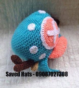 one piece chopper hat Chopper Hat Crochet Pattern, Crochet Chopper Hat, Crochet One Piece Anime, Chopper Hat, Crochet Cosplay, One Piece Crochet, Ace Hat, Anime Crochet, One Piece Chopper