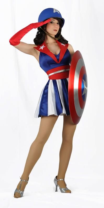 Captain America Art, Comic Book Girl, Marvel Cosplay, Retro Comic, Geek Girls, Cool Costumes, Blonde Girl, On Stage, Captain America