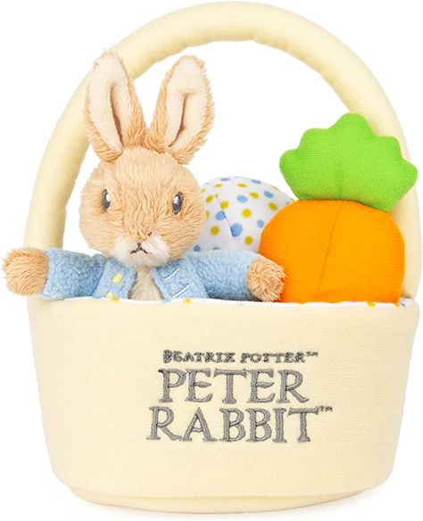 Peter Rabbit Easter Basket, Peter Rabbit Easter, Peter Rabbit Plush, Easter Plush, My First Easter, Toy Playset, Rabbit Easter, Coloring Easter Eggs, Easter Colors