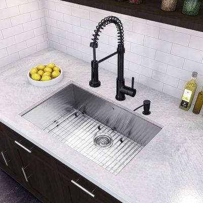 Matte Black Faucet, Sinks Kitchen Stainless, Black Faucet, Black Kitchen Faucets, Double Bowl Kitchen Sink, Steel Kitchen Sink, Single Bowl Kitchen Sink, Undermount Kitchen Sinks, Stainless Steel Kitchen Sink