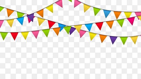 Happy Fiesta Background, Happy Fiesta Banner, Party Illustration Art, Party Flags Banner, Birthday Party Small, Happy Fiesta, Bday Background, Happy Birthday Flag, Festival Flags