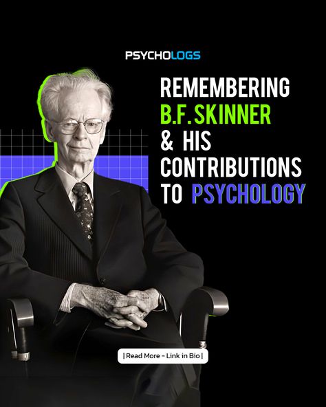 B.F. Skinner, whose real name was Burrhus Frederic Skinner, was an American behaviourist, Psychologist, Writer, Inventor, and Social Philosopher. #bfskinner #socialphilosophy #writer #psychologist #behaviourist #bfskinnerfoundation #behaviouralpsychology #psychology #psychologystudents #psychologystudies #psychologs #mentalhealthmagazine Psychology Studies, Psychologist, Philosophy, Psychology, Sense