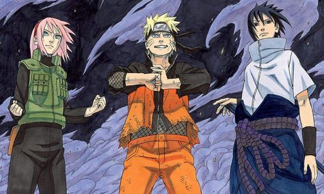 Naruto Shippuden Art, Sakura Sasuke, Naruto Team 7, Naruto Tattoo, Naruto Teams, Naruto Drawings, Uzumaki Boruto, Naruto Sasuke Sakura, Naruto Series