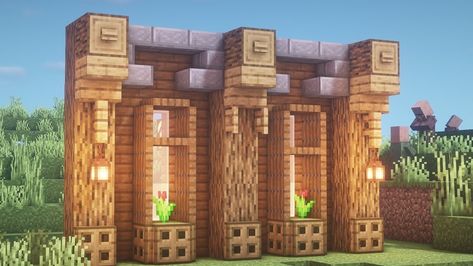 Minecraft wall design Minecraft Wall Design, Minecraft Wall Designs, Mansion Minecraft, Construction Minecraft, Minecraft Wall, Minecraft Decoration, Minecraft Mansion, Minecraft Structures, Minecraft Interior Design