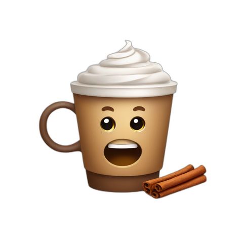 AI emoji generated from the prompt: Coffee with cinnamon Coffee Emoji, Bread Emoji, Chocolate Emoji, Pink Coffee Emoji, Starbucks Emoji, Iced Coffee Emoji, Emoji Generator, Cinnamon Donuts, Cinnamon Tea