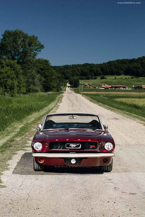 1964 Ford Mustang Convertible CAGED by Ringbrothers | DailyRevs.com 1960 Mustang Convertible, 80s Mustang, 1960 Mustang, 1964 Ford Mustang, Mustang Red, Ford Mustang 1964, Vintage Mustang, Ford Mustang Convertible, 1966 Ford Mustang