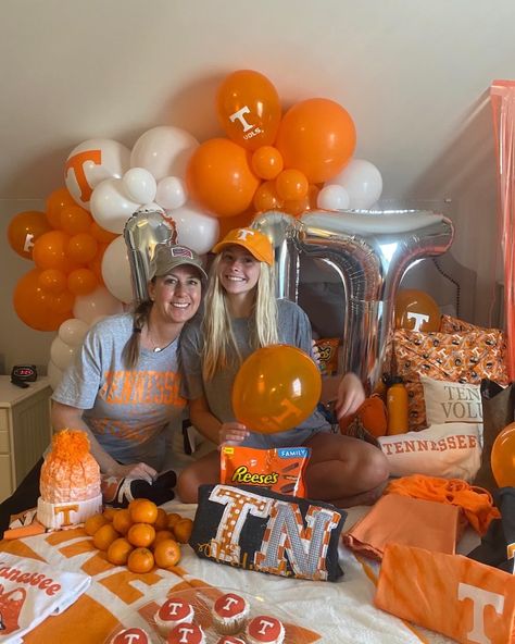 Vols Aesthetic, Univ Of Tennessee, College Announcements, Bed Party, Rocky Top Tennessee, Senior Szn, College Vision Board, Tn Vols, Dream Collage