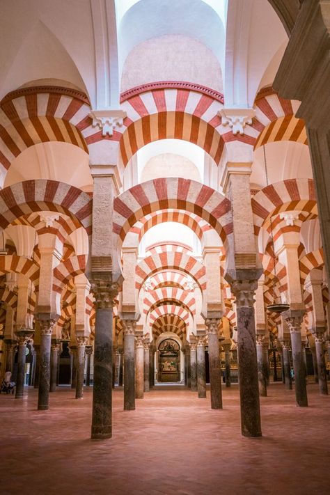 Mosque Cathedral Of Cordoba, Spain Mosque, Andalusia Aesthetic, Andalusia Architecture, The Great Mosque Of Cordoba, Spain Cordoba, Mosque Of Cordoba, Cordoba Mosque, Great Mosque Of Córdoba