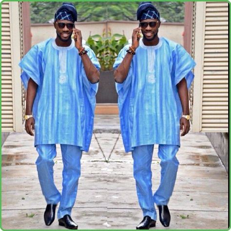 19 Blue Nigerian Native Styles For Male That Are Trending!!! | Couture Crib Dansiki Styles Men, Men African Fashion, African Wear For Men, Fashion Purple, Nigerian Men Fashion, Traditional African Clothing, Prints Fashion, Latest African Men Fashion, African Attire For Men