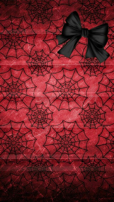 Spider web Spooky Holiday Wallpaper, Red Halloween Wallpaper, Imprimibles Halloween, Cellphone Background, Goth Wallpaper, Gothic Wallpaper, Emo Wallpaper, Zucca Halloween, Witchy Wallpaper