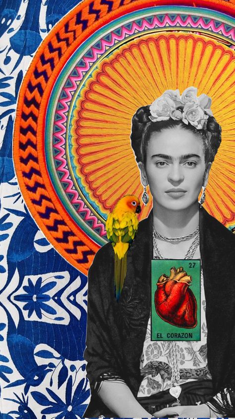 Frida Khalo Art Illustrations, Frida Kahlo Art Illustration, Frida Calo Art, Frida Khalo Wallpaper, Frida Artwork, Frida Kahlo Decor Ideas, Frida Kahlo Aesthetic, Frida Kahlo Wallpaper, Frida Illustration