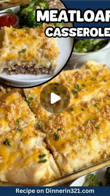 Laura Ashley Johnson RDN CDE on Instagram: "🍽️❤️Meatloaf Casserole❤️🍽️
RECIPE on dinnerin321.com or type “RECIPE” and I’II send you a direct link (check your inbox/message requests)

#meatloaf #mashedpotatoes #potatoes #potato #meatloafcasserole #casserole #sodelicious #beef #groundbeef #ketchup #mealideas #dinneridea #dinnerideas #familydinner #cheese #cheesy #cheeselover #cheddar #cheddarcheese" Easy Casseroles, Meatloaf Casserole, Facebook Recipes, Favorite Casseroles, Baked Dinner, Ashley Johnson, Hamburger Helper, Low Carb Diet Recipes, Bariatric Recipes