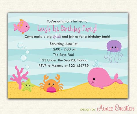 Hey, I found this really awesome Etsy listing at https://www.etsy.com/listing/129619444/under-the-sea-invitation-printable Ocean Birthday Party Invitations, Whale Fish, Showers Ideas, Under The Sea Birthday Party, Ocean Birthday Party, Ocean Birthday, Under The Sea Birthday, Sea Birthday Party, Fishing Birthday