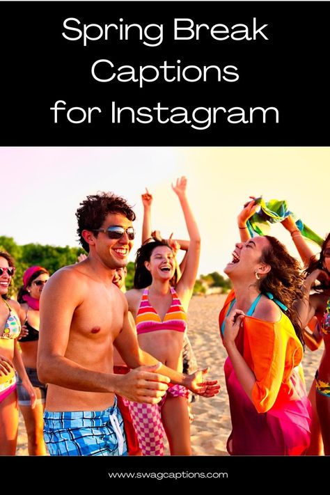 Celebrate your Spring Break with the perfect captions for your Instagram posts! From sunny beach days to exciting adventures, these captivating captions will capture the spirit of your Spring Break. Share your fun-filled moments, beach vibes, and unforgettable memories with these Spring Break-inspired captions that will make your followers wish they were right there with you. #SpringBreakAdventures #BeachVibes #SunshineAndSmiles #FunInTheSun #SpringBreakMemories #VacationMode #AdventureTime Spring Break Captions, Beach Instagram Captions, Spring Break Pictures, Beach Captions, Caption For Girls, Spring Break Vacations, Alcohol Quotes, Perfect Captions, Spring Breakers