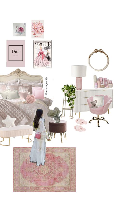 Navy And Light Pink Bedroom, Rom Com Bedroom, Bedroom Collage, Light Pink Bedrooms, White Room Decor, Dorm Inspo, Aesthetic Room Ideas, Redecorate Bedroom, Room Makeover Bedroom