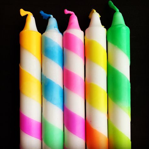 Dip dye giant party candles Dip Candle, Dip Dye Candles, Candle Dipping, Candle Dye, Candle Party, Dip Dye, Lighthouse, Dip, Hobbies