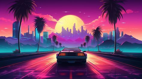 An awesome synthwave style wallpaper for your desktop or laptop. Featuring vibrant colors and a stunning landscape, this wallpaper is perfect to add those synthwave and retrofuture vibes into any setup. The wallpaper is upscaled for 1080p, 1440p, and 4k resolutions. All of my designs are 100% unique - check out my shop for more!  Please remember: this is a DIGITAL product! As such, no physical item will be shipped. Shortly after your purchase, you will receive a PDF file containing the link to download the digital wallpaper. Desktop Wallpaper Hd 1080p Cars, 4k Pc Wallpaper 2560x1440 Desktop, Browser Wallpaper Laptop, Best Desktop Wallpaper Backgrounds 4k, Synthwave Wallpaper Desktop, 4k Landscape Wallpaper For Laptop, Landscape Wallpaper Hd 1080p, 4k Desktop Wallpapers Pc, Wallpapers For Laptop Hd 4k