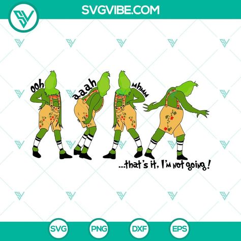 Grinch Ooh Aaah SVG, Grinch Thats It Iâ€™m Not Going SVG, Funny Grinch SVG By using these design files, you can create stunning logos or graphics that will make a lasting impression. Don’t settle for less – take advantage of these design files and bring your creative ideas to life! Christmas SVG Files Thats it Im Not Going Grinch Are you hunting for clip art that blends uniqueness with enchantment#SublimationProjects #ChristmasGiftIdeas #HolidayDecorations #DIYGifts #ChristmasArt #SublimationTutorials #FestivePrints #HolidayDIY #ChristmasInspiration Christmas Sublimation Ideas, Shirt Customization, Funny Grinch, Diy Cut Shirts, Designing Website, Grinch Png, Sticker Making, Svg Grinch, Grinch Svg