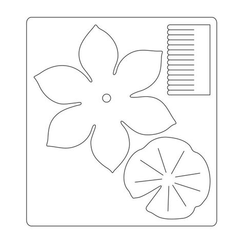 Hanging Paper Flowers, Shamrock Template, Paper Lotus, Flower Templates Printable, Paper Flower Patterns, Frog Crafts, Fleurs Diy, Easter Craft Decorations