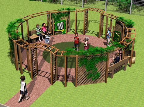 entrance sensory garden - Google zoeken Community Garden Design Layout, Community Garden Design, Child Friendly Garden, Church Playground, Outdoor Learning Spaces, Landscape Design Drawings, Play Garden, Kindergarten Design, Sensory Garden