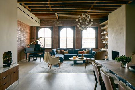 Cold Storage Warehouse, Glass Penthouse, Frette Bedding, Tribeca Penthouse, Loft Building, Tribeca Apartment, Storage Warehouse, Manhattan Loft, Tidy Bedroom