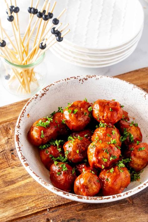 Keto Turkey Meatballs - Air Fryer or Baked - Kicking Carbs Turkey Meatballs Air Fryer, Keto Turkey Recipes, Turkey Meatballs Recipes, Keto Turkey Meatballs, Meatballs Air Fryer, Bbq Turkey Meatballs, Turkey Meatballs Crockpot, Pasta With Eggplant, Meatballs Keto