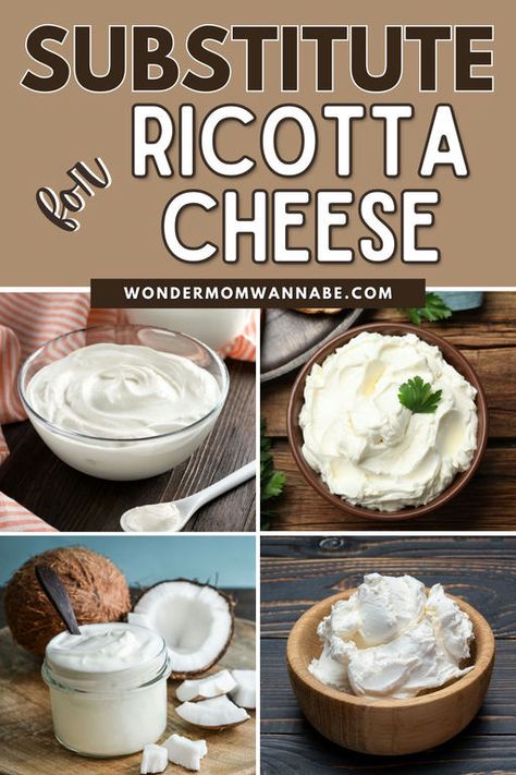 No ricotta? No problem! This guide shares the top 13 best substitutes for ricotta cheese. Get delicious, creamy alternatives perfect for lasagna, stuffed shells, desserts and more. Tasty options for dairy lovers and dairy-free diets alike! #substituteforricottacheese #ricottacheese #substitute #ricottacheesesubstitute #replacementforricottacheese Lasagna Stuffed Shells, Cheese Alternatives, Stuffed Shells, Ricotta Cheese, Grocery Store, Ricotta, Save Yourself, Dairy Free, Dairy