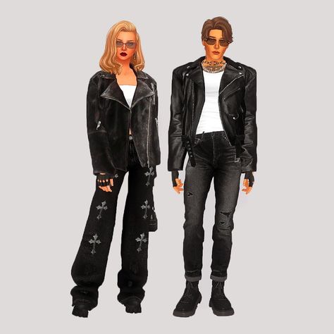 Sims 4 Leather Jacket Maxis Match, Sims 4 Cc Leather Jacket Accessory, Sims 4 Leather Jacket Cc, Sims 4 Mafia Cc, Sims 4 Leather Jacket, Sims 4 Cas, Ts4 Cc, Sims 4 Cc, The Sims 4