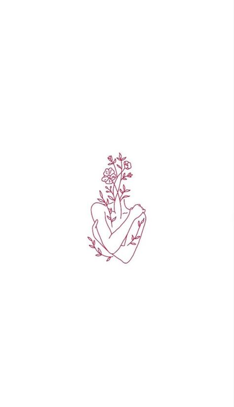 Tattoo Ideas For Women Dainty Shoulder Flower Tattoo, Fine Line Tattoo Lost Loved One, Red Fine Line Tattoo Ideas, Lost Love Tattoos For Women, Selflove Tattoo Ideas For Women, Small Love Tattoos For Women, Cute Rib Tattoos For Women, Dainty Red Tattoos, Tattoo Idea For Lost Loved One