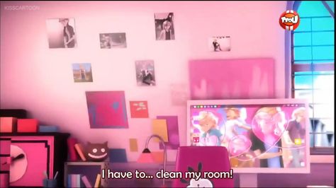 Marinette Dupain Cheng Miraculous Ladybug Marinette's room. Adrien screen and Adrien pictures. Adrien Pictures, Miraculous Background, Marinette Ladybug, Miraculous Ladybug Tumblr, Ladybug Funny, Ladybug Crafts, Ladybug Wallpaper, Catty Noir, Blue Wallpaper Iphone