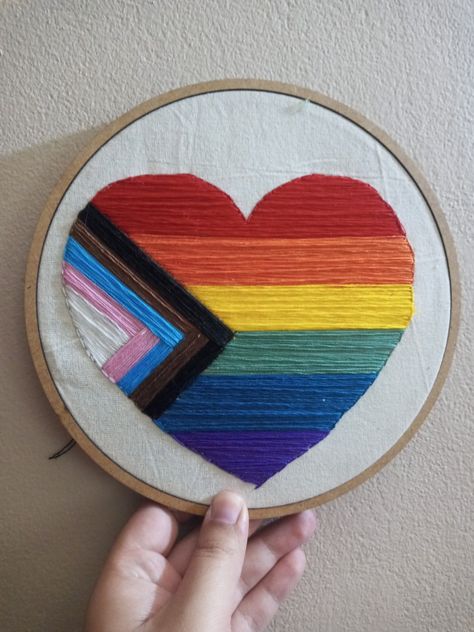 Pride Embroidery, Pride Quotes, Pride Art, Knit Jewelry, Lgbtq Flags, Lgbt Love, Craft Stuff, Pride Gifts, Lgbt Pride