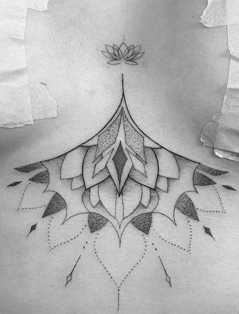 Side Torso Tattoos For Women, Torso Tattoos For Women, Tattoo Side, Underboob Tattoo Designs, Torso Tattoos, Underboob Tattoo, Tattoos For Women Flowers, Side Tattoos, Mandala Tattoo