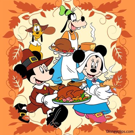 Happy Thanksgiving Thanksgiving Pictures Aesthetic, Thanksgiving Cartoon Aesthetic, Disney Thanksgiving Wallpaper, Thanksgiving Mickey Mouse, Disney November, Mickey Mouse Thanksgiving, Thanksgiving Pics, Thanksgiving Disney, Happy Thanksgiving Wallpaper