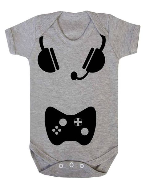 Gamer Baby, Nerd Baby, Funny Baby Onesies, Baby Time, Baby Makes, Everything Baby, Baby Shirts