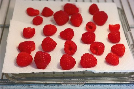 How to Wash Raspberries | LIVESTRONG.COM How To Wash Raspberries, Wash Raspberries, Clean Fruit, Fruit And Vegetable Wash, Vinegar Rinse, White Raspberry, Dried Raspberries, Raspberry Fruit, Vinegar And Water