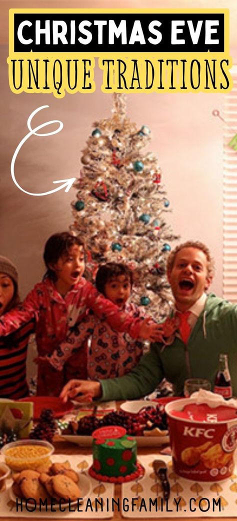 Create cherished holiday memories with these unique Christmas Eve traditions. Click here to read now and start your own family tradition! Fun Christmas Eve Traditions, Christmas Eve Traditions Families, Christmas Eve Party Ideas, Christmas Eve Service, Opening Gifts, Christmas Eve Party, Its Christmas Eve, Christmas Eve Traditions, Traditions Around The World