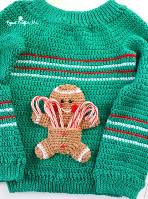 Ugly Christmas Sweater Pattern, Quick Crochet Gifts, Baby Jackets, Crochet Sweater Design, Snowflake Sweater, Baby Frock Pattern, Crochet Sweater Pattern Free, Crochet Ornaments, Crochet Snowflakes