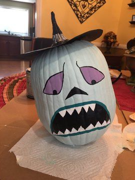 Halloween Movie Pumpkin Painting, Pumpkin Painting Halloween Ideas, Lock Shock And Barrel Pumpkin Painting, Mayor Pumpkin Painting, Easy Spooky Pumpkin Carving, Things To Paint On Pumpkins Easy, Hard Pumpkin Painting Ideas, Pumpkin Painting Ideas Couples, Halloween Pumpkin Designs Paint