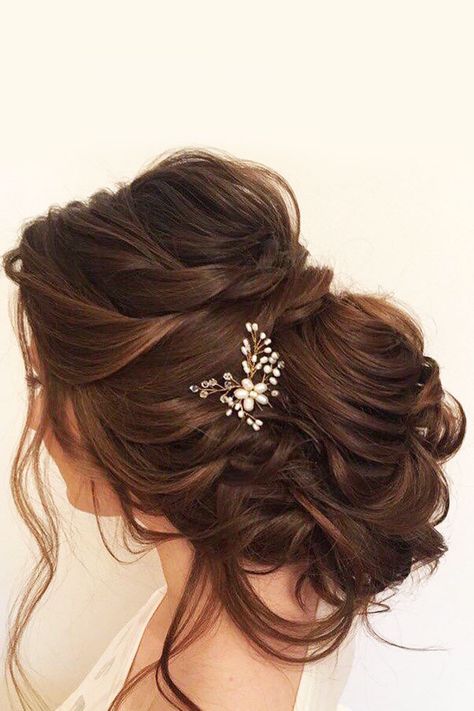 Cocktail Hairstyle, Cocktail Hairstyles Long, Wedding Buns, Hair Bun Design, Bridesmaid Bun, Cute Bun Hairstyles, Wedding Bun, Hair Styels, Wedding Bun Hairstyles