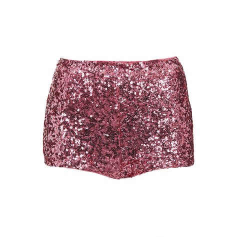 TOPSHOP Sequin Knicker Short (21 AUD) ❤ liked on Polyvore Pink Glitter Skirt Rush, Pink Sequin Shorts, Pink Sequined Mini Bottoms, Pink Matalic Shorts, Luxury Pink Sequin Skirt, Shorts Rosa, Sparkle Shorts, Sparkly Shorts, Preformance Outfits