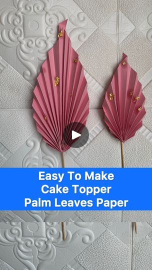 Palm Leaves Cake Topper | How To Make Palm Leaves Cake Topper. #palmleavescaketopper #caketopper #flowerscaletopper | By 12StarConfectionery | How to make paper
palmleavescaketoppers this cake toppers are so so beautiful you
can make it when you have a cake order that requires this
particular design or that requires this particular cake
topper you don't need to start running helter skelter for this
kind of cake topper you can even make any type of design
any type of color of your choice so first of all get your
cardboard paper divide it into two you know the cardboard
paper is kind of like very big so I just want to divide it
into two then I will use the first half to make my paper
palmleavescaketopper I don't need something so so big but I
will be making like two sizes from the first from Make Palm Leaves, Palm Leaves Cake, Leaves Cake, Helter Skelter, Start Running, Types Of Colours, Make Paper, Cardboard Paper, How To Start Running