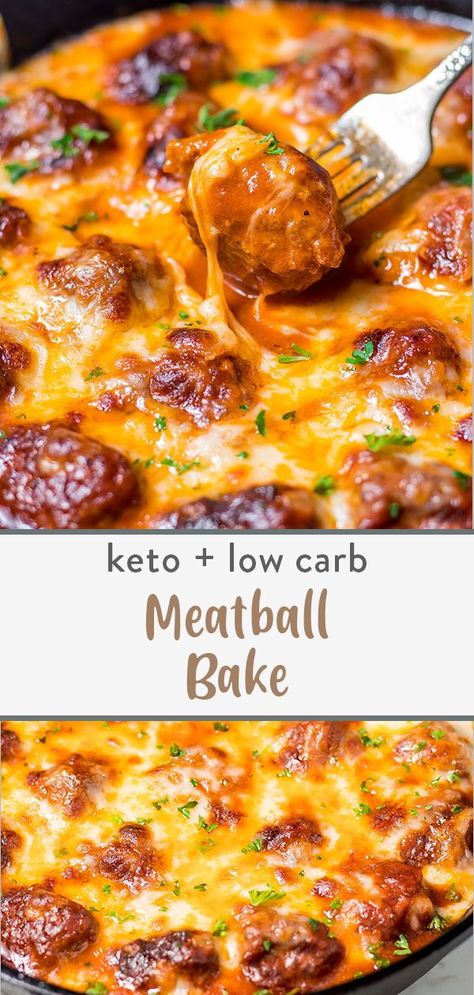 Keto Quiche, Keto Meatballs, Healthy Low Carb Dinners, Low Carb Meatballs, Breakfast Low Carb, Meatball Bake, Keto Beef Recipes, Keto Pancakes, Keto Cooking