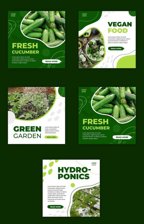 Green Vegetables Instagram Post Template PSD Agriculture Instagram Feed, Plant Social Media Post, Farm Social Media Post, Vegetable Poster Design, Green Instagram Feed, Greens Restaurant, Post Sticker, Vegetable Design, Green Vegetables