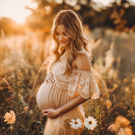 139 Maternity photo ideas to capture the beauty of pregnancy Outdoor Maternity Photos Poses, Lake Side Maternity Pictures, Tulle Dress Maternity Photos, Maternity Photo Shoot Ideas Nature, Enchanted Maternity Shoot, Spring Maternity Shoot Ideas, Maternity Picture Poses Single, Maternity Shoot Desert, Maternity Spring Photography