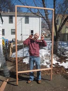 Backyard Trellis, Clematis Trellis, Wire Trellis, Diy Garden Trellis, Cheap Backyard, Diy Trellis, Jardim Diy, Garden Vines, Desain Lanskap