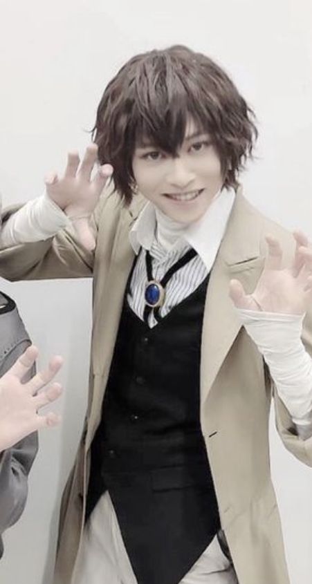 Bsd Stage Play Link, Dazai Live Action, Hideya Tawada Dazai, Dazai Stage Actor, Bsd Cosplayers, Bsd Stageplay, Hideya Tawada, Bsd Cosplay, Theatre Actor