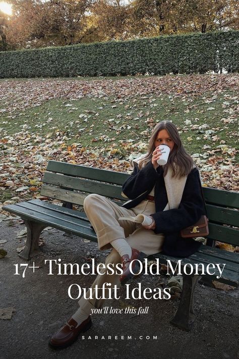 Elevate your style with old money fall outfit ideas for 2024. Discover timeless, classy outfits that blend preppy charm with effortless chic. These fall outfits offer perfect outfit inspo for a refined, sophisticated look. Embrace the season with outfit ideas that never go out of style! I’m sharing some of the best old money outfit ideas for fall 2024. Whether you're heading to a casual lunch or a formal event, these looks will have you covered. Cute 40 Degree Weather Outfits, Outfit Ideas Sunday, How To Dress Like A Royal, Graduation Winter Outfit, Cold Weather Outfits For Work Offices, High Tea Party Outfit, Timeless Fashion Outfit Ideas, Old Money Fall Outfit, Fall Old Money