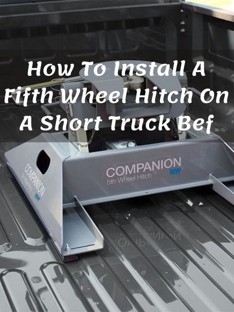 Are you looking forward to installing a fifth wheel hitch? Perhaps you are wondering whether the process is complicated. Well, if you have the right tools, installing a fifth wheel hitch is an easy process. Without a doubt, these devices have been around for centuries, allowing drivers to carry heavy loads by effectively distributing the weight. When it comes to the installation process, you have to take multiple #TruckBed Fifth Wheel Hitch, How To Measure Yourself, 5th Wheels, Fifth Wheel, Tonneau Cover, Rv Life, Truck Bed, Interior Decoration, Pickup Trucks